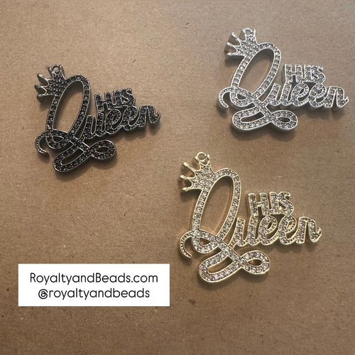 Pave His Queen charm.