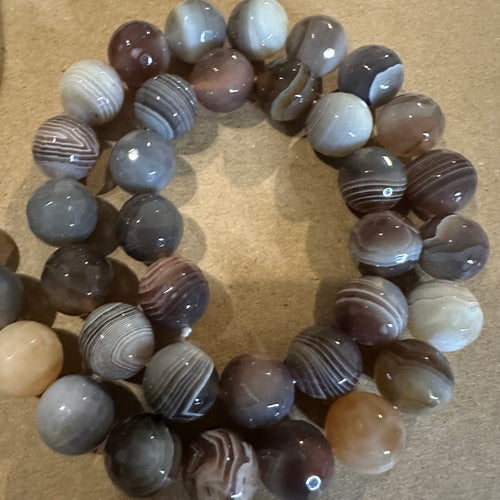 Botswana agate beads.