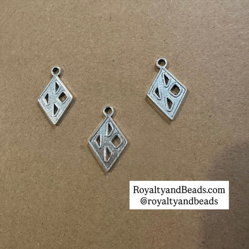 Kappa K charm (silver).