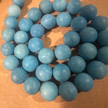 Load image into Gallery viewer, Blue round beads *