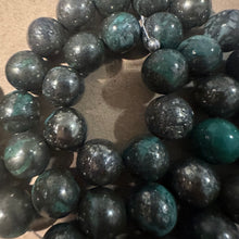 Load image into Gallery viewer, Green pyrite beads