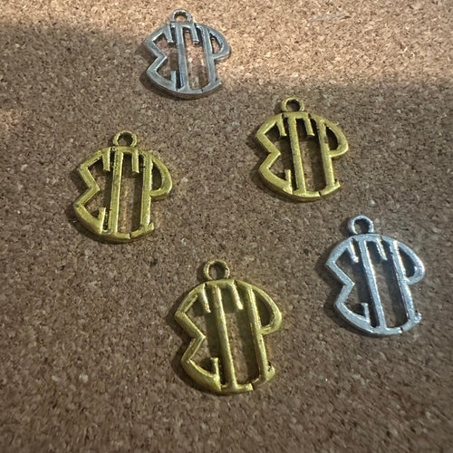 SGRHO monogram charm.