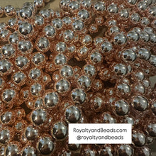 Load image into Gallery viewer, Rose gold beads.
