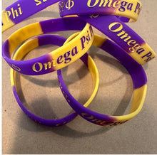 Load image into Gallery viewer, Omega Psi phi wristband