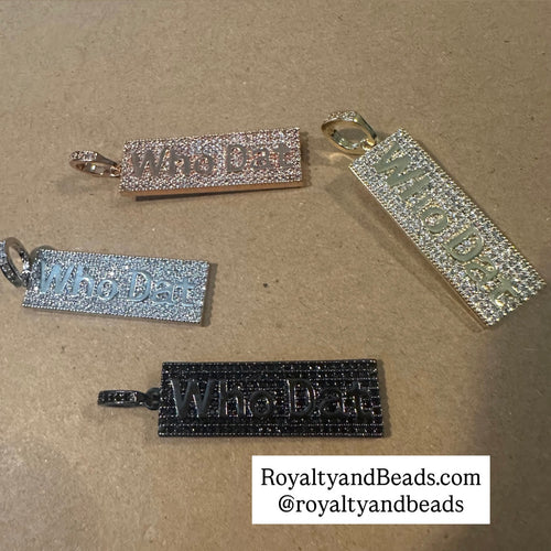 Pave whodat charms.