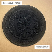 Load image into Gallery viewer, Omega Psi Phi circle patch.