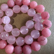 Load image into Gallery viewer, Faceted Mixed Pink beads