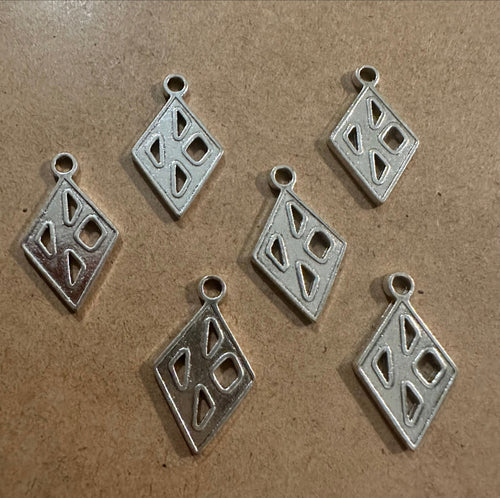 Kappa K charm (silver).