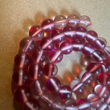 Load image into Gallery viewer, Red and clear beads 8mm