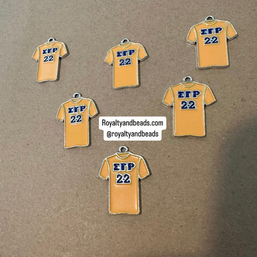 SGRho jersey charm.