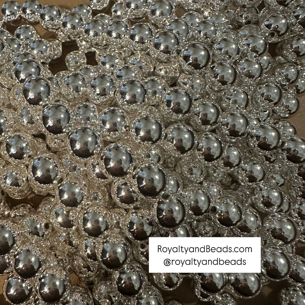 Silver hematite 10mm*