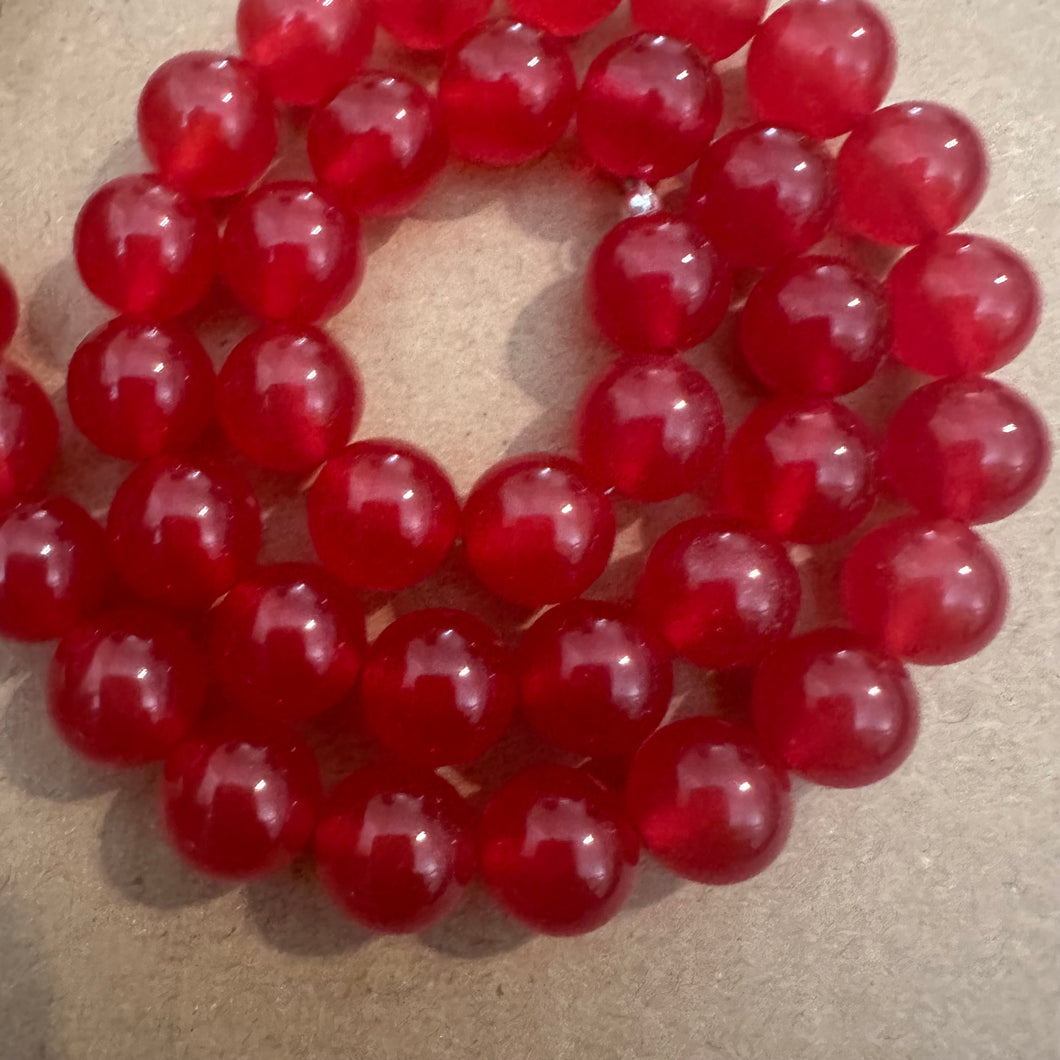 Red beads