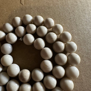Tan beads 8mm