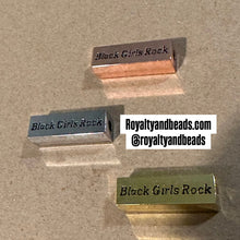 Load image into Gallery viewer, Black girls rock block