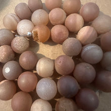 Load image into Gallery viewer, Orange druzy beads