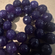 Load image into Gallery viewer, Dark Purple beads 12mm