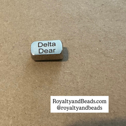 Delta Dear block charm