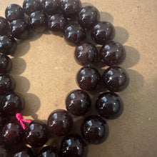 Load image into Gallery viewer, Garnet gemstone beads