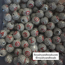 Load image into Gallery viewer, Pave Delta beads.
