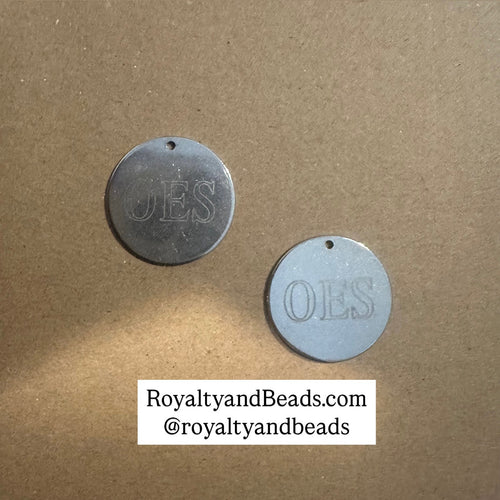 OES circle charm.
