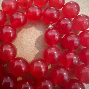 Red beads