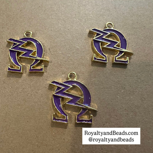 Purple Omega charm.