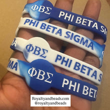 Load image into Gallery viewer, Phi Beta Sigma wristband