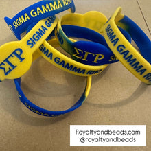 Load image into Gallery viewer, Sigma Gamma Rho wristband