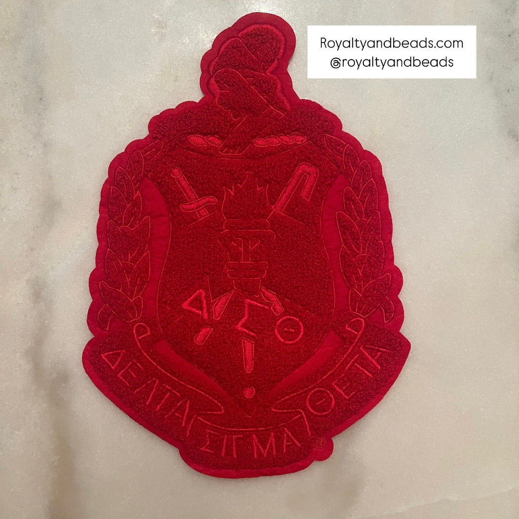 Delta Sigma Theta shield patch