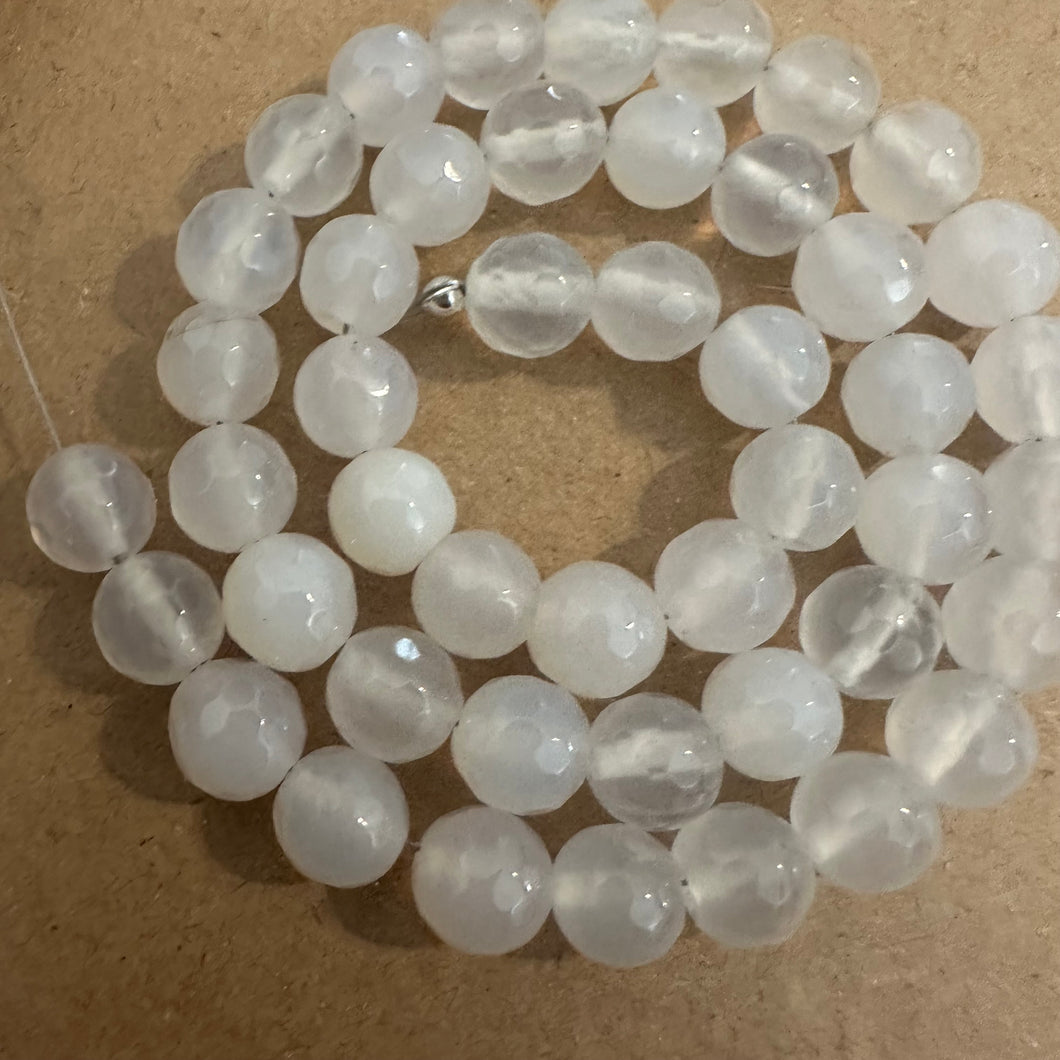 Clear beads 8mm