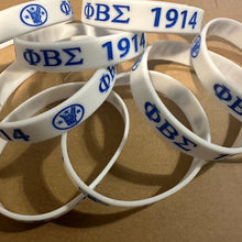 Load image into Gallery viewer, Phi Beta Sigma wristband