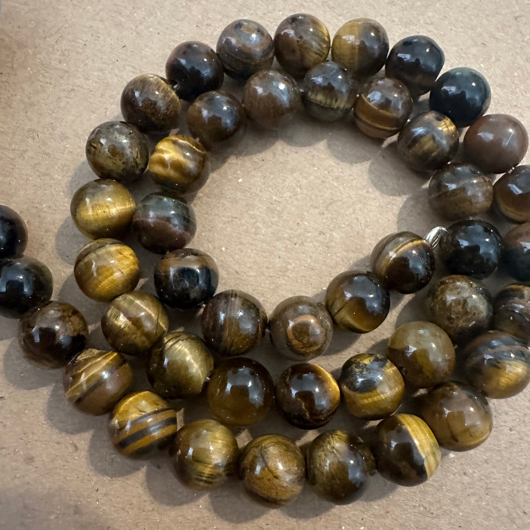 Tigers eye beads 8mm (round)