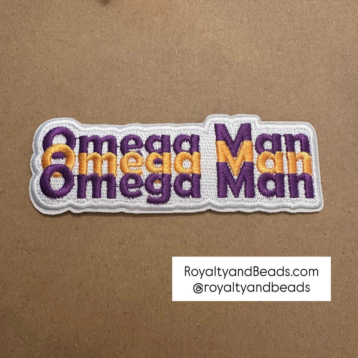 Omega man patch – Royalty and Beads