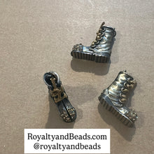 Load image into Gallery viewer, Bronze boot charms.