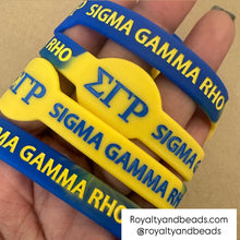 Load image into Gallery viewer, Sigma Gamma Rho wristband