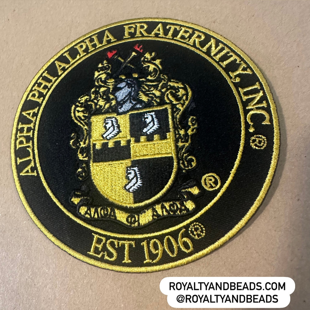 Alpha Phi Alpha circle patch