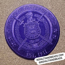 Load image into Gallery viewer, Omega Psi Phi circle patch.
