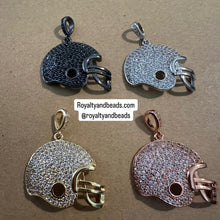 Load image into Gallery viewer, Pave helmet charms.