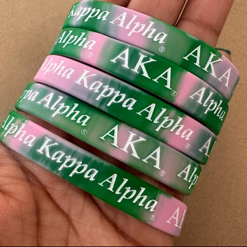 Alpha Kappa Alpha wristband