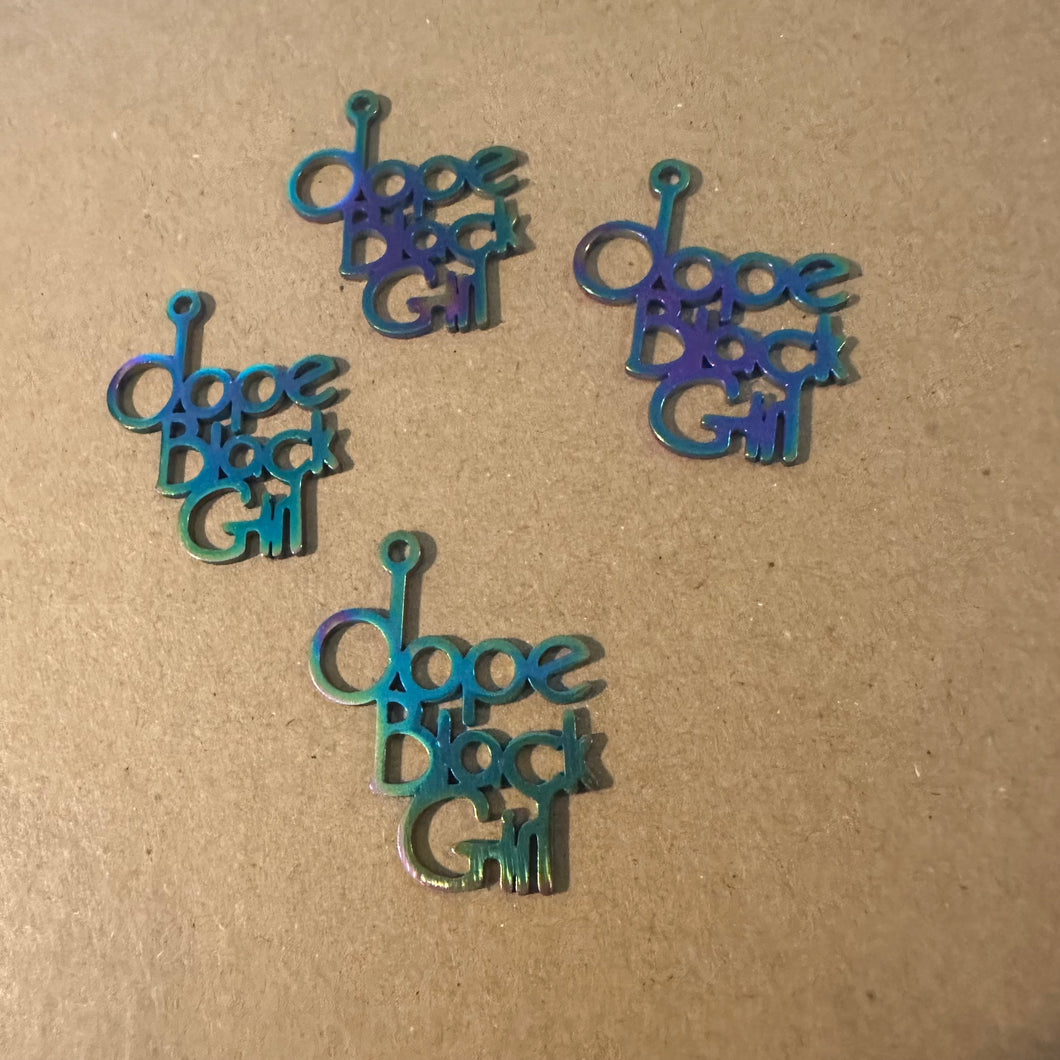 4 dope black girl charms