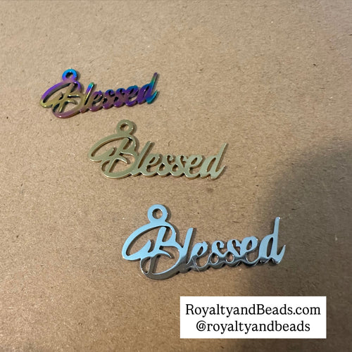 Blessed word charm.