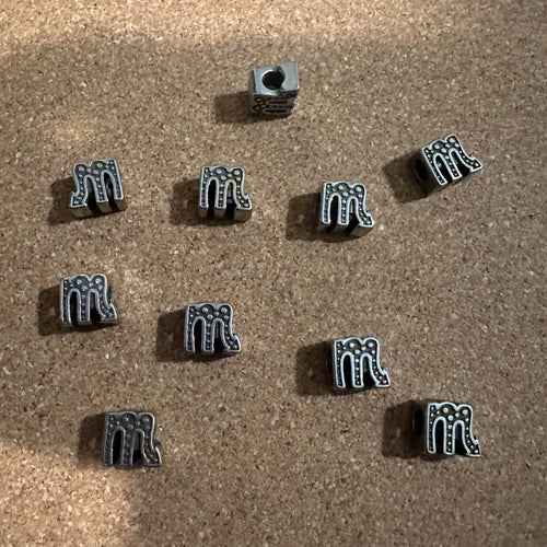 Zodiac scorpio charm (silver)