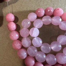 Load image into Gallery viewer, Faceted Mixed Pink beads