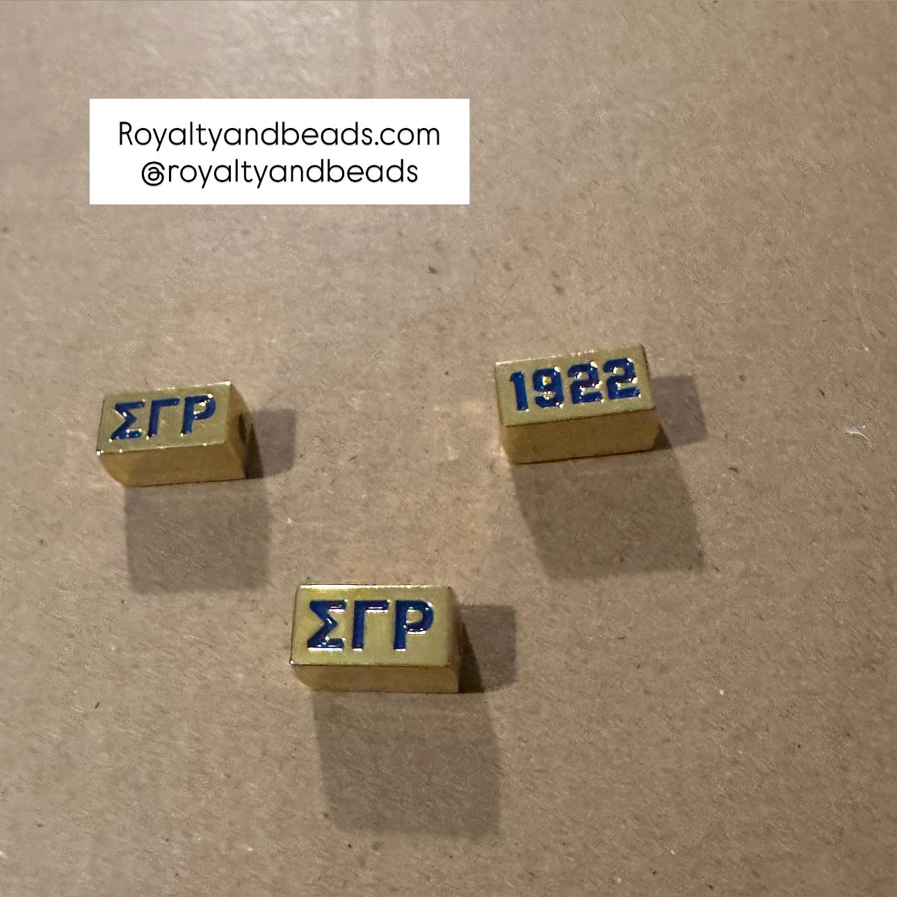 The Sigma Gamma Rho block – Royalty and Beads