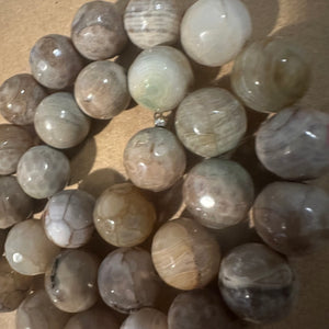 Tan beads 12mm