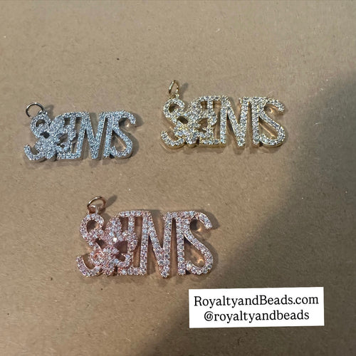Pave saints charm
