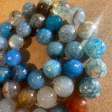 Load image into Gallery viewer, Light blue agate beads