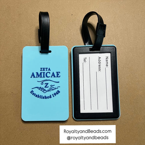 Zeta Amicae Luggage tag