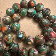Load image into Gallery viewer, Mixed green beads.