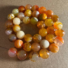 Load image into Gallery viewer, Orange agate beads